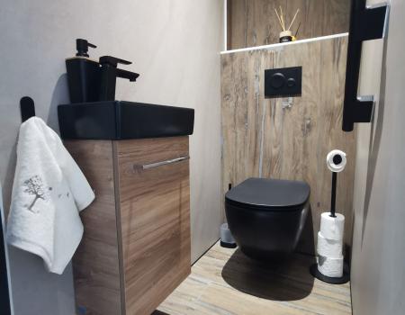 WC design noir