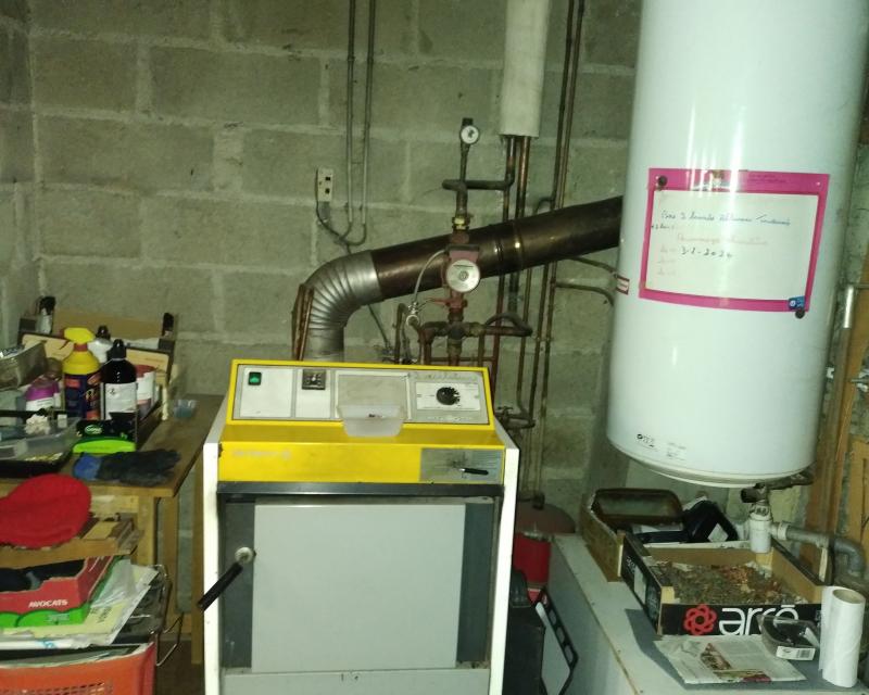 Avant chaudière bois + eau chaude sanitaire