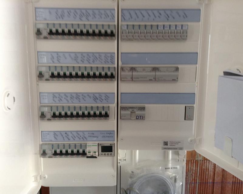 Nouveau tableau électrique 
