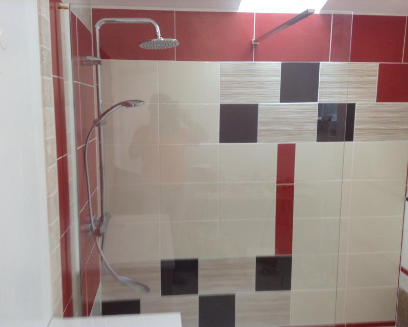 Salle de bain coloré