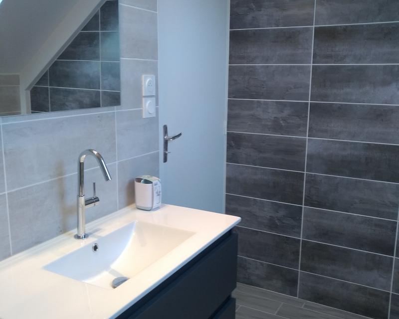 salle de bain sous rampant 