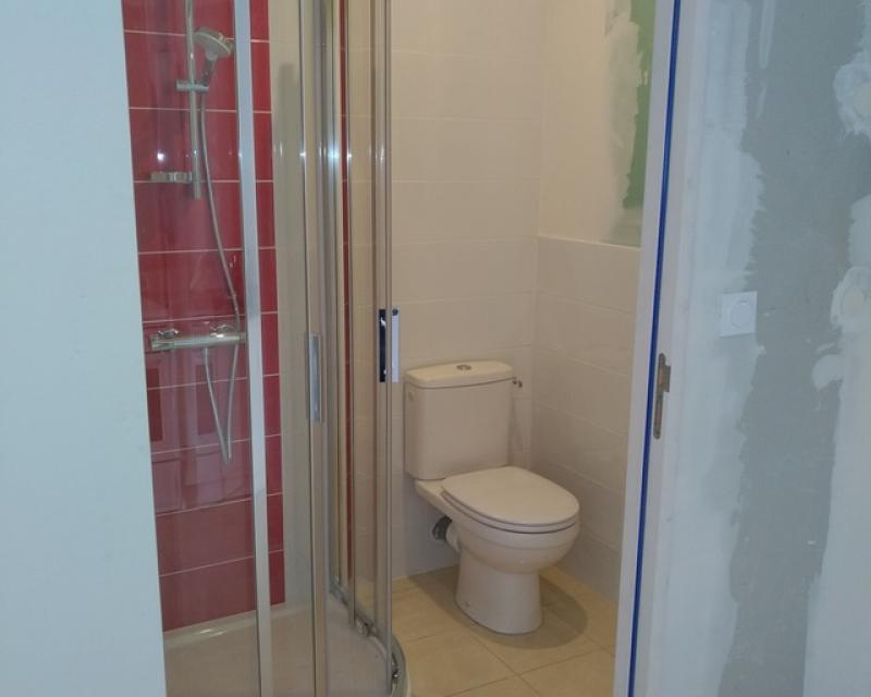 Après espace douche