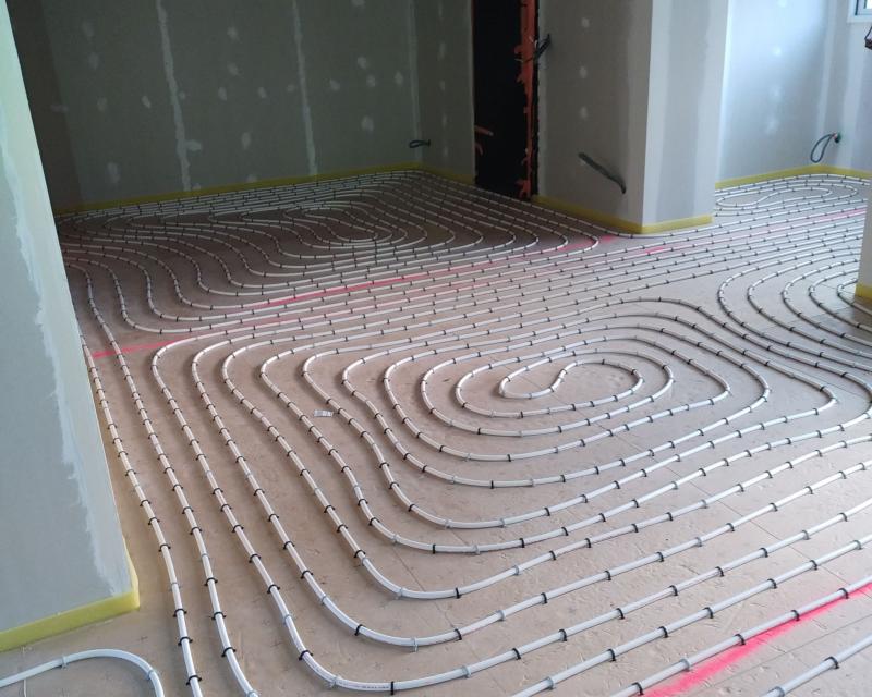 Plancher chauffant 